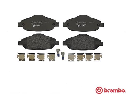 A.B.S. P 61 101 BREMBO Bremsbelagsatz, Scheibenbremse